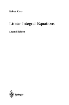 Linear Integral Equations by Rainer Kress