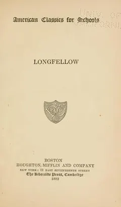Longfellow by Henry Wadsworth Longfellow