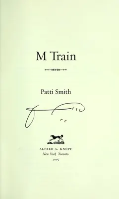 M train by Patti Smith