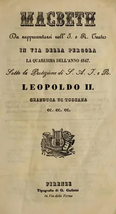 Macbeth by Giuseppe Verdi