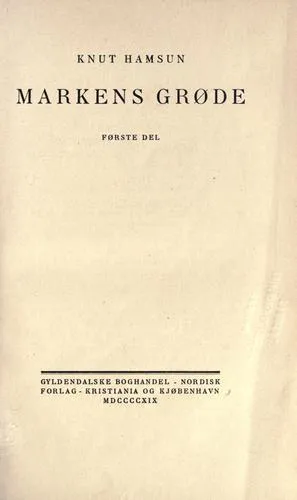 Markens grøde