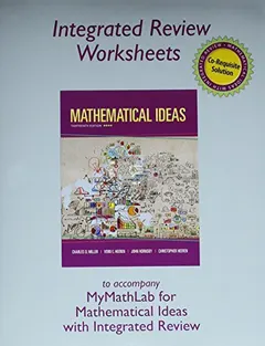Mathematical Ideas, Bools a la Carte Edition Plus NEW MyMathLab with Pearson EText -- Access Card Package by Charles David Miller