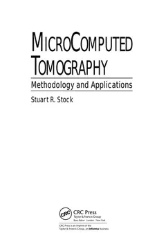 MicroComputed Tomography by Stuart R. Stock