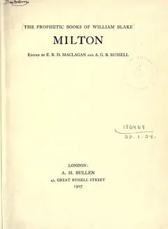 Milton by William Blake