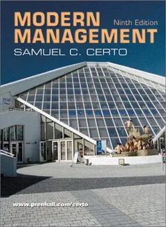 Modern management by Samuel C. Certo