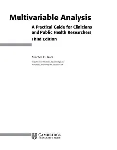 Multivariable Analysis by Mitchell H. Katz
