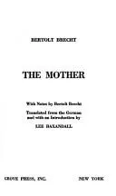 Mutter by Bertolt Brecht