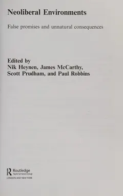 Neoliberal environments by James McCarthy