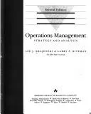 Operations Management by Lee J. Krajewski
