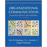 Organizational communication by Eric M. Eisenberg