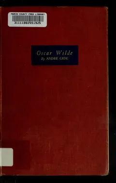 Oscar Wilde by André Gide