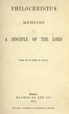 Philochristus by Edwin Abbott Abbott