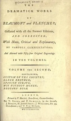 Plays by Francis Beaumont