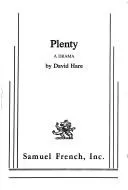 Plenty by Hare, David