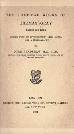 Poems by Thomas Gray