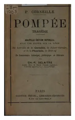 Pompée by Pierre Corneille