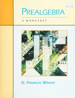 Prealgebra by D. Franklin Wright