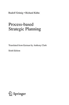 Process-based Strategic Planning by Rudolf Grünig