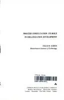 Process consultation by Schein, Edgar H.