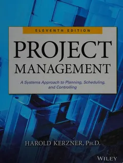 Project management by Harold Kerzner