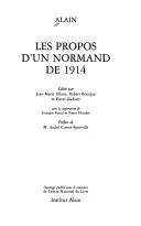 Propos by Alain