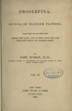 Proserpina by John Ruskin