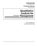 Quantitative analysis for management by Barry Render