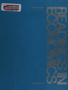 Readings in economics [edited by] Paul A. Samuelson by Paul Anthony Samuelson
