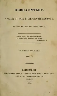 Redgauntlet by Sir Walter Scott