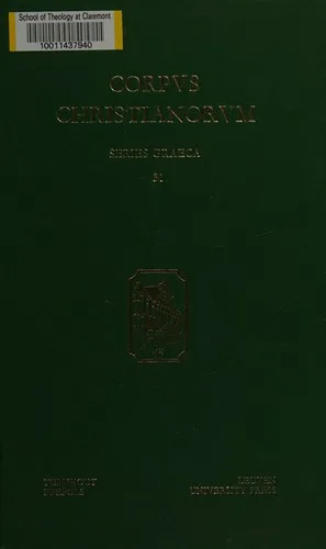 Refutationes Duo Operis Gregorii Palamae Cui Titulus Dialogus Inter Orthodoxum Et (Corpus Christianorum) (Greek Edition)