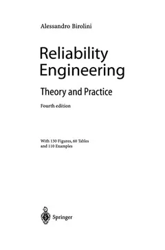 Reliability Engineering by Alessandro Birolini