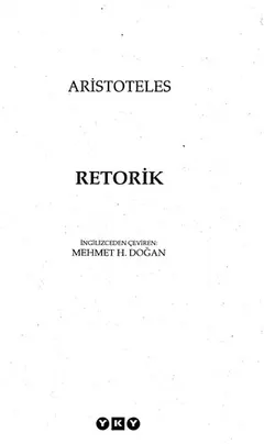 Rhetoric by Aristotle