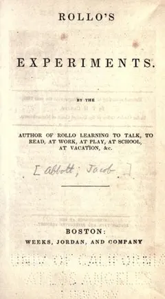 Rollo's experiments by Jacob Abbott