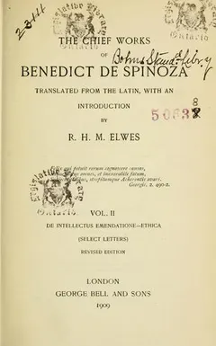 Selected works by Benedictus de Spinoza