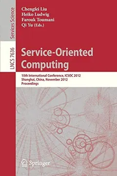 Service-Oriented Computing by Chengfei Liu