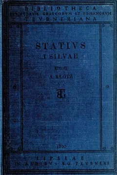 Silvae by Publius Papinius Statius