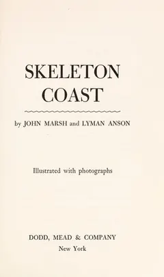 Skeleton coast by John H. Marsh