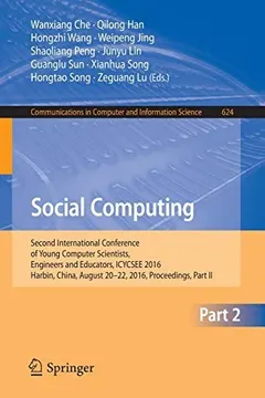 Social Computing by Wanxiang Che