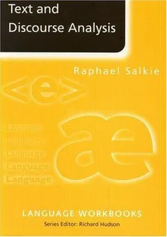 Text and discourse analysis by Raphael Salkie