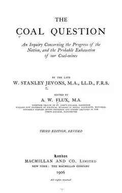 The coal question by William Stanley Jevons