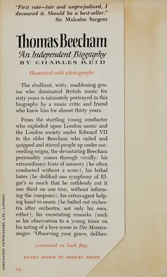 Thomas Beecham by Reid, Charles