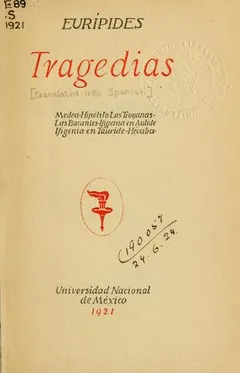 Tragedias by Euripides