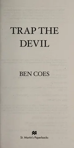 Trap the devil by Ben Coes