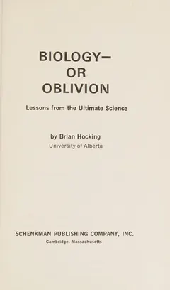Ultimate science by Brian Hocking