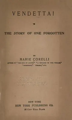 Vendetta by Marie Corelli