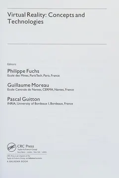 Virtual reality by Philippe Fuchs