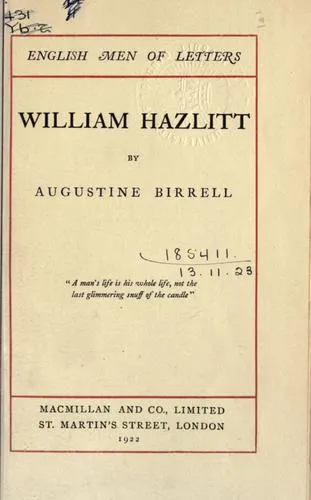William Hazlitt
