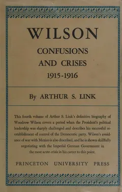 Wilson by Arthur S. Link