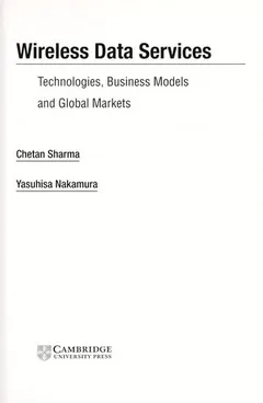 Wireless data services by Chetan Sharma