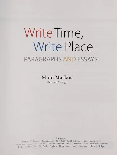 Write time, write place